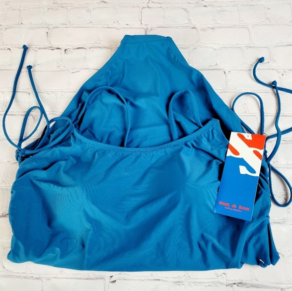 SUN & SEA Lace‎ Up 1 piece swimsuit - Picture 9 of 11